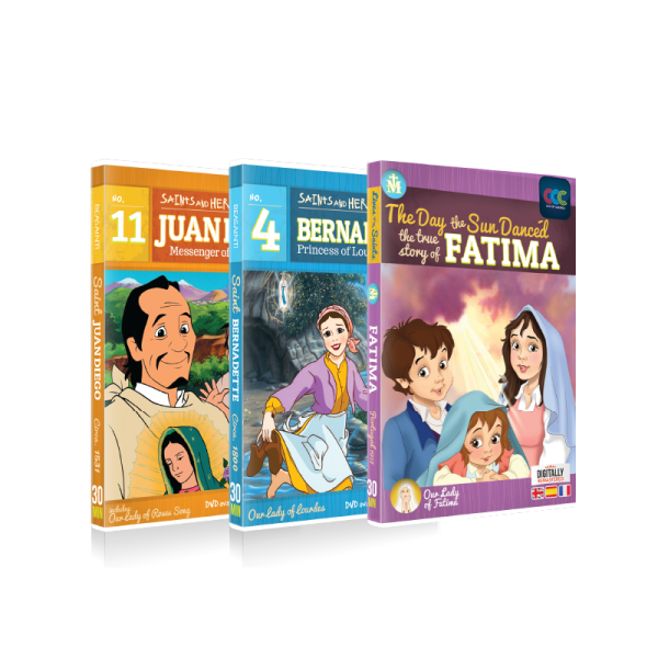 The Marian Collection: Fatima, Bernadette and Juan Diego